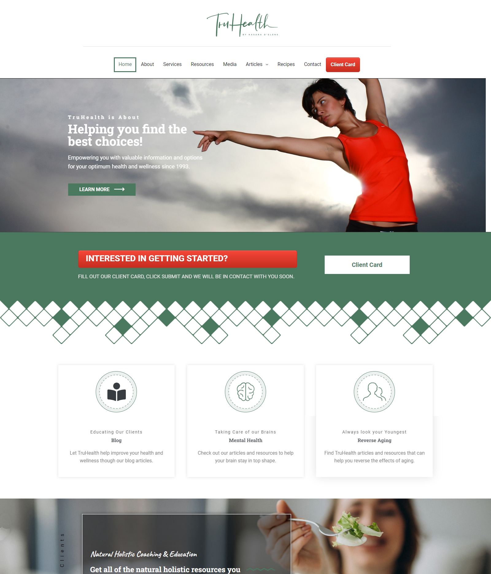 Tru Health website