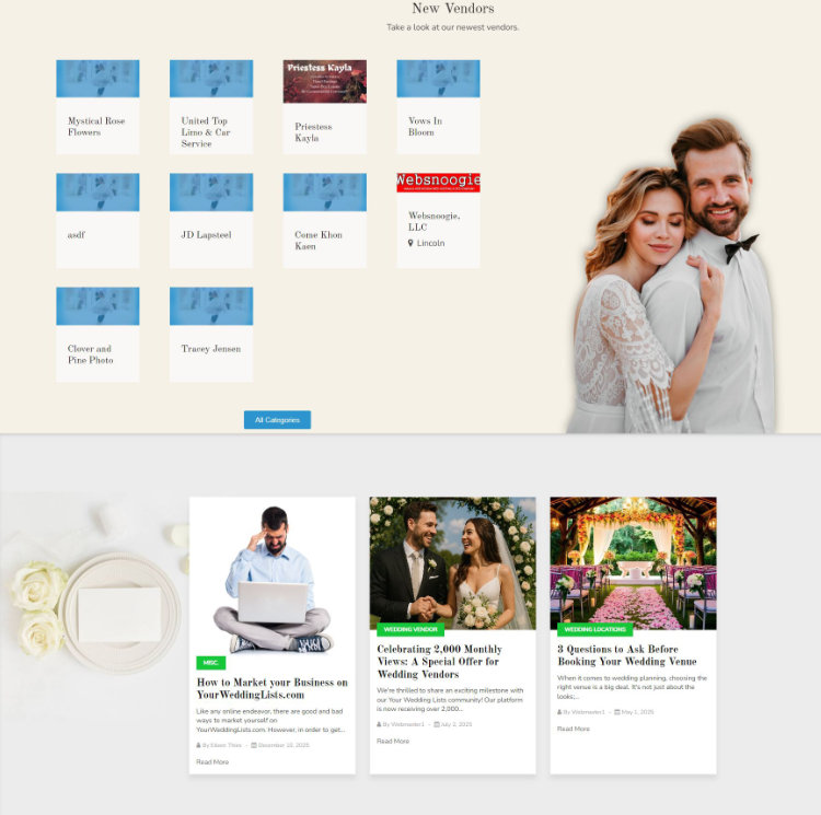 Your Wedding Lists — secondary screenshot