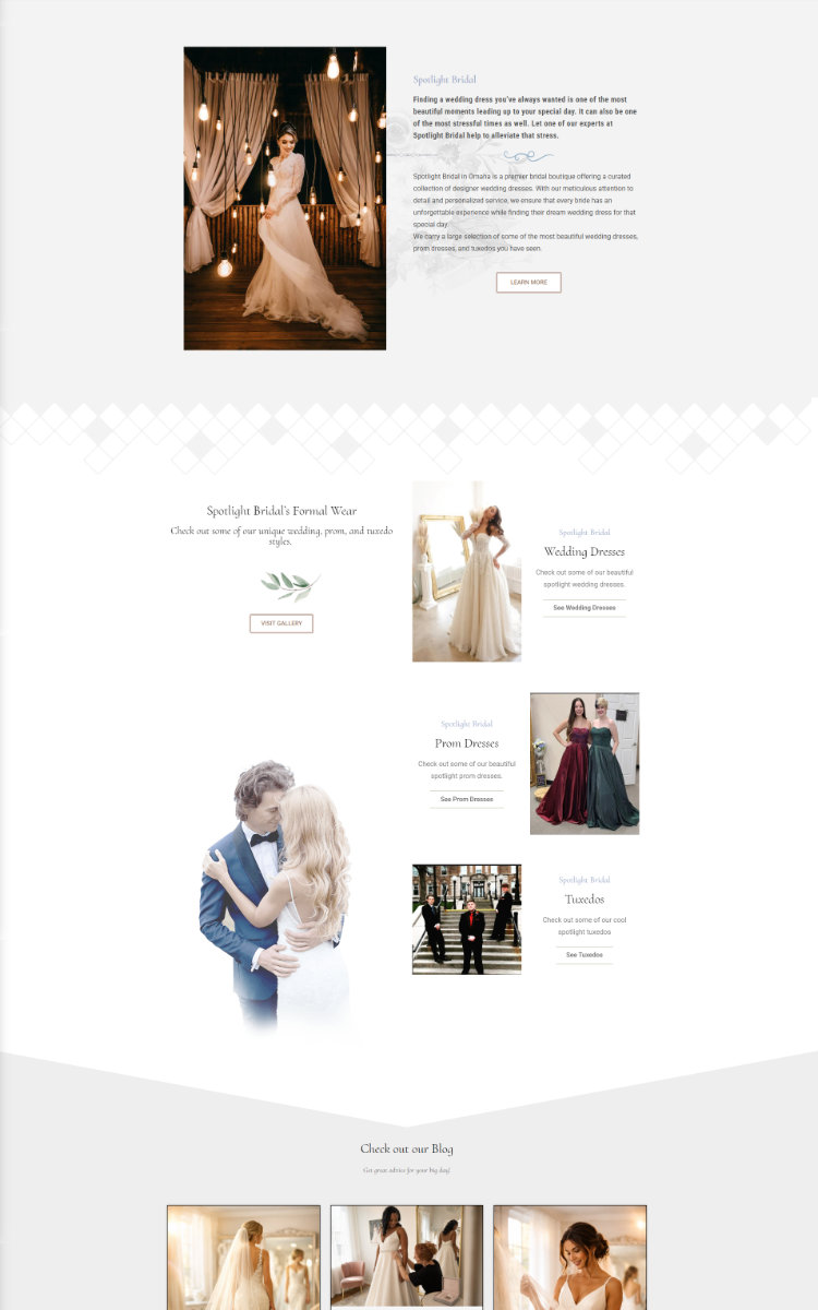 Spotlight Bridal — secondary screenshot